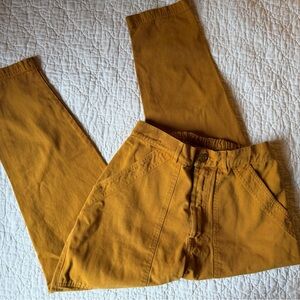 Big Bud Press Mustard Yellow Pencil Pants